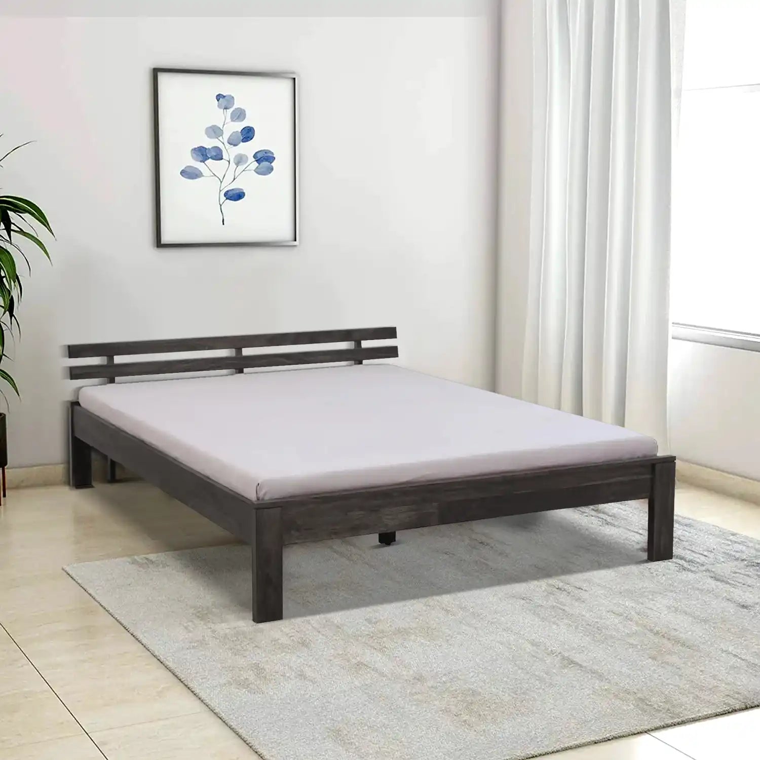 Amol Sheesham Wood Beds