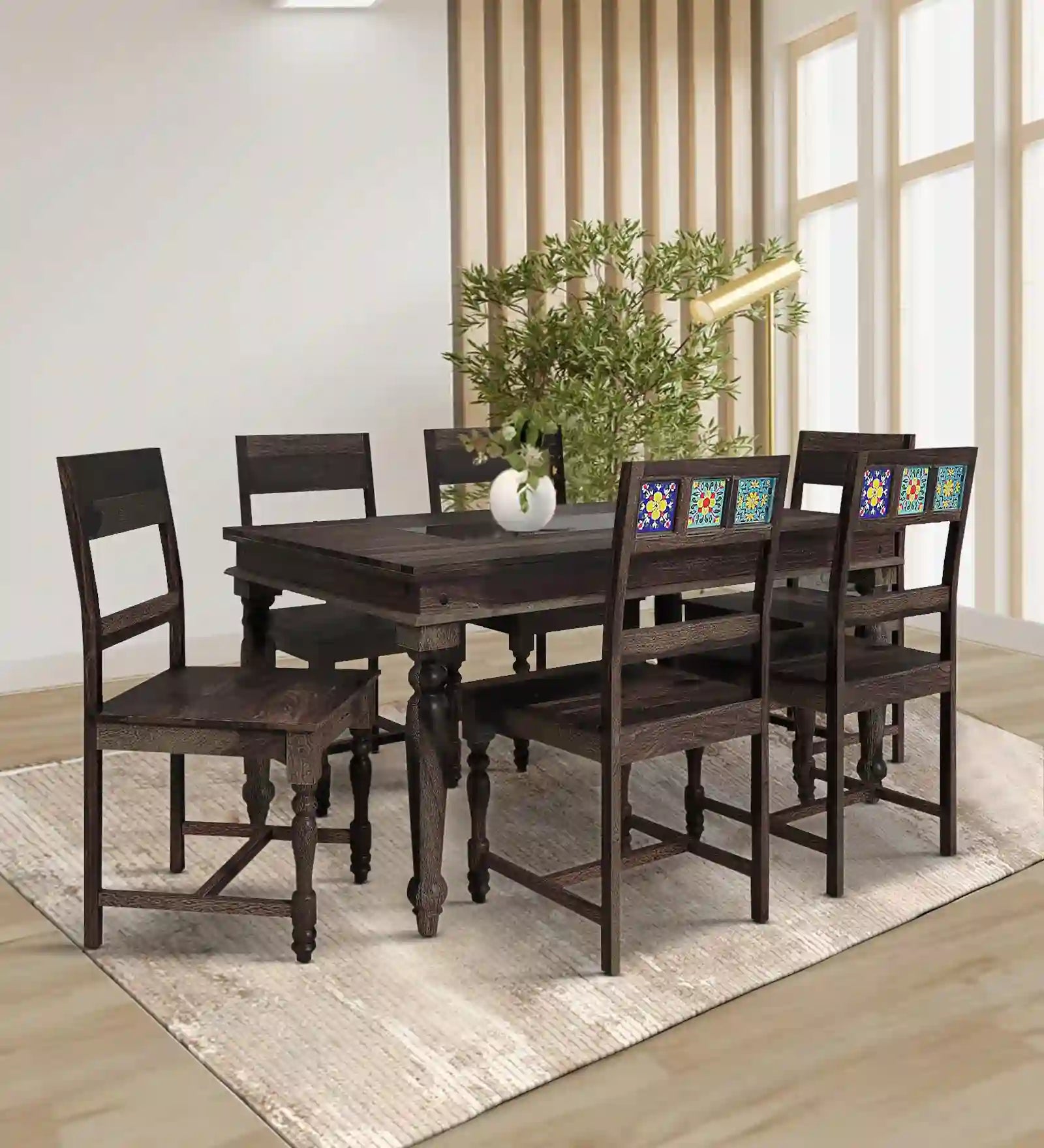 Anamika-Modern-Sheesham-Wood-6-Seater-Dining-Sets-walnut-rajawada-furnish