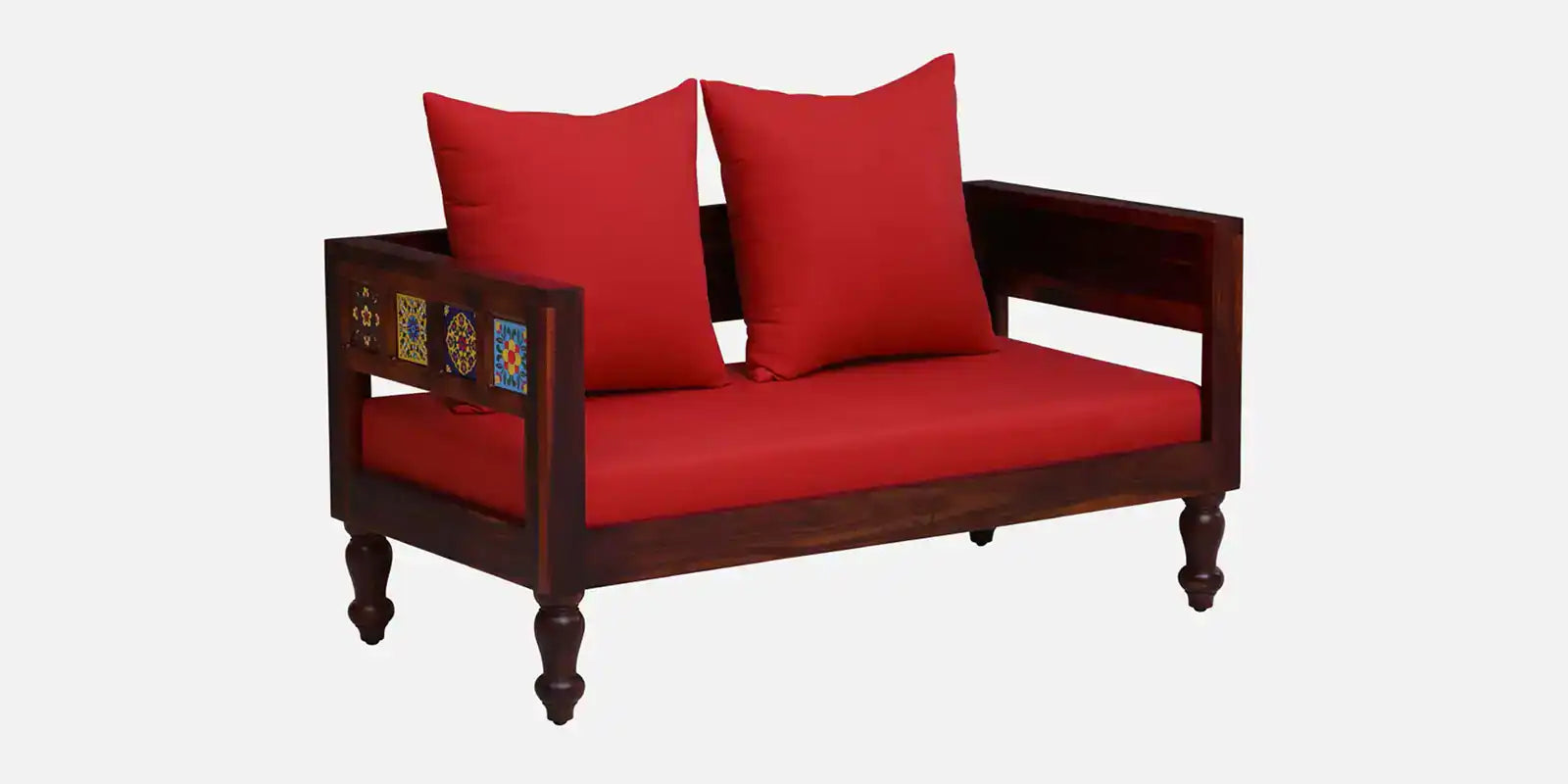 Anamika Sheesham Wood 2 Seater Sofa