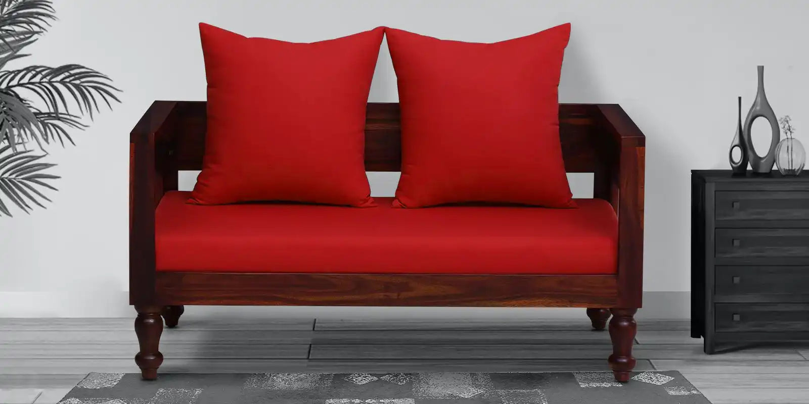 Anamika Sheesham Wood 2 Seater Sofa