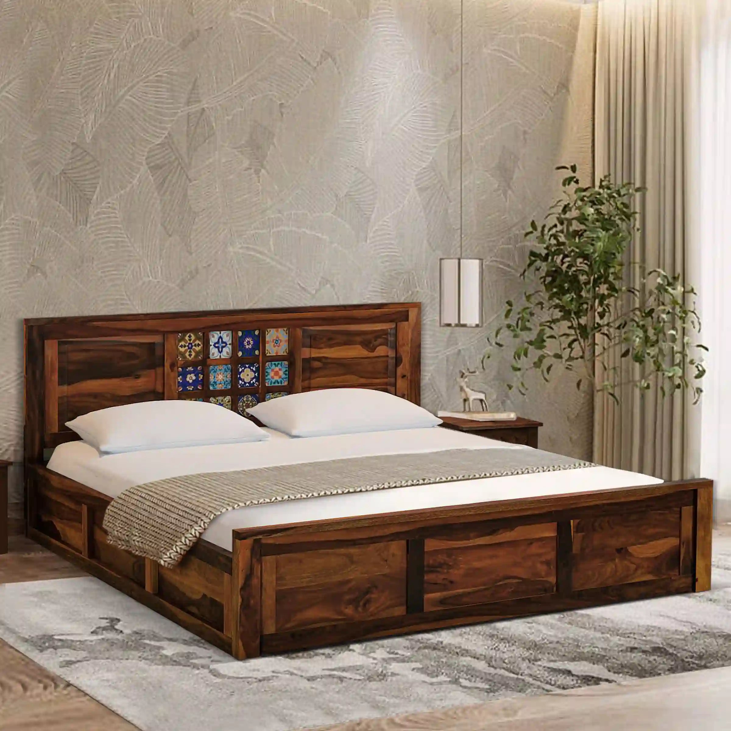 Anamika-Solid-Sheesham-Wood-King-Size-Storage-Provisional-teak