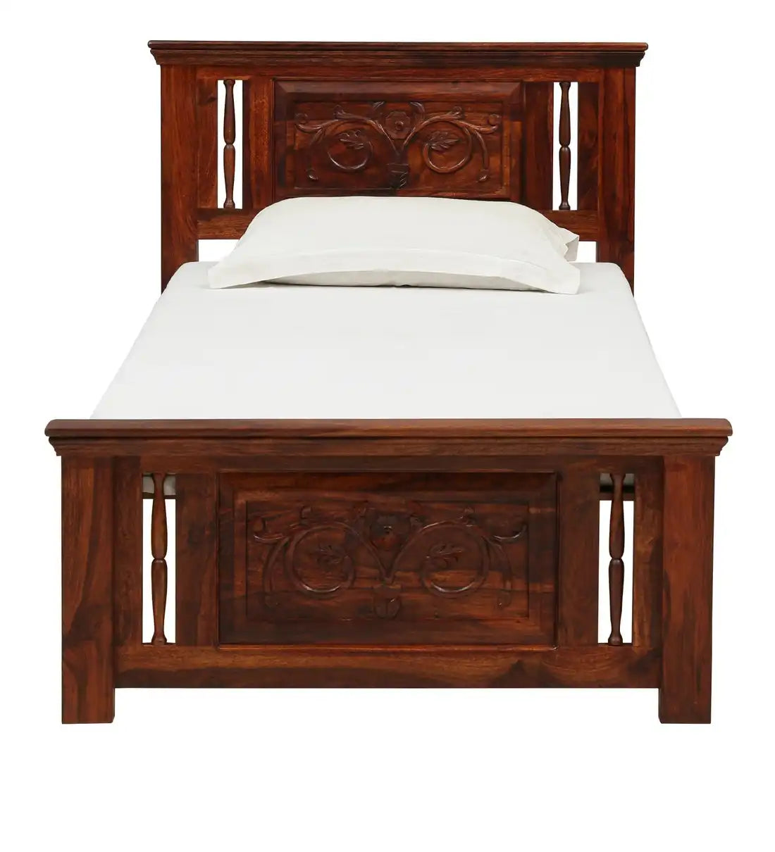 Devanti-Traditional-Solid-Wood-Single-Beds-by-rajwada-b2b