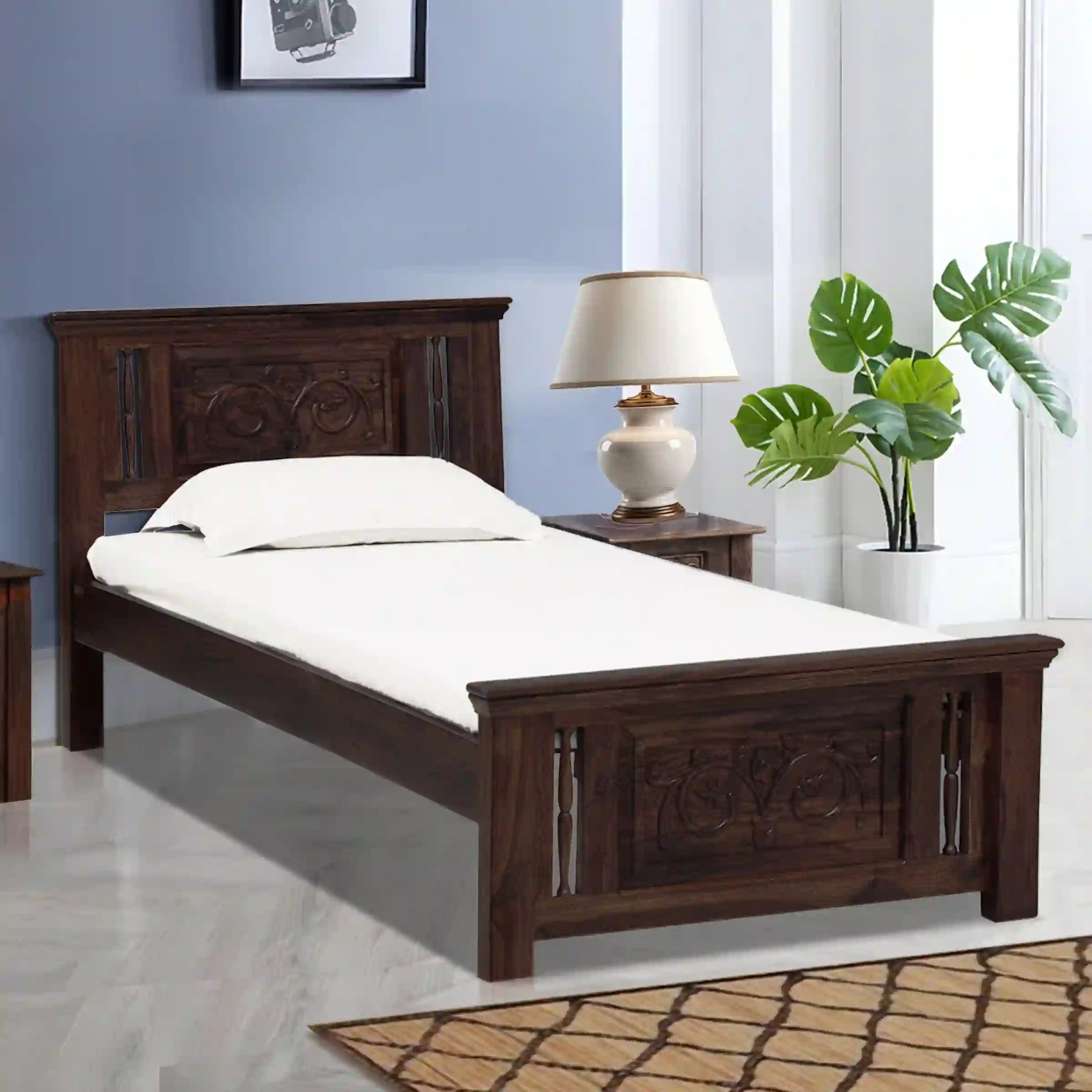 Devanti-Traditional-Solid-Wood-Single-Beds-walnut-rajawada-furnish