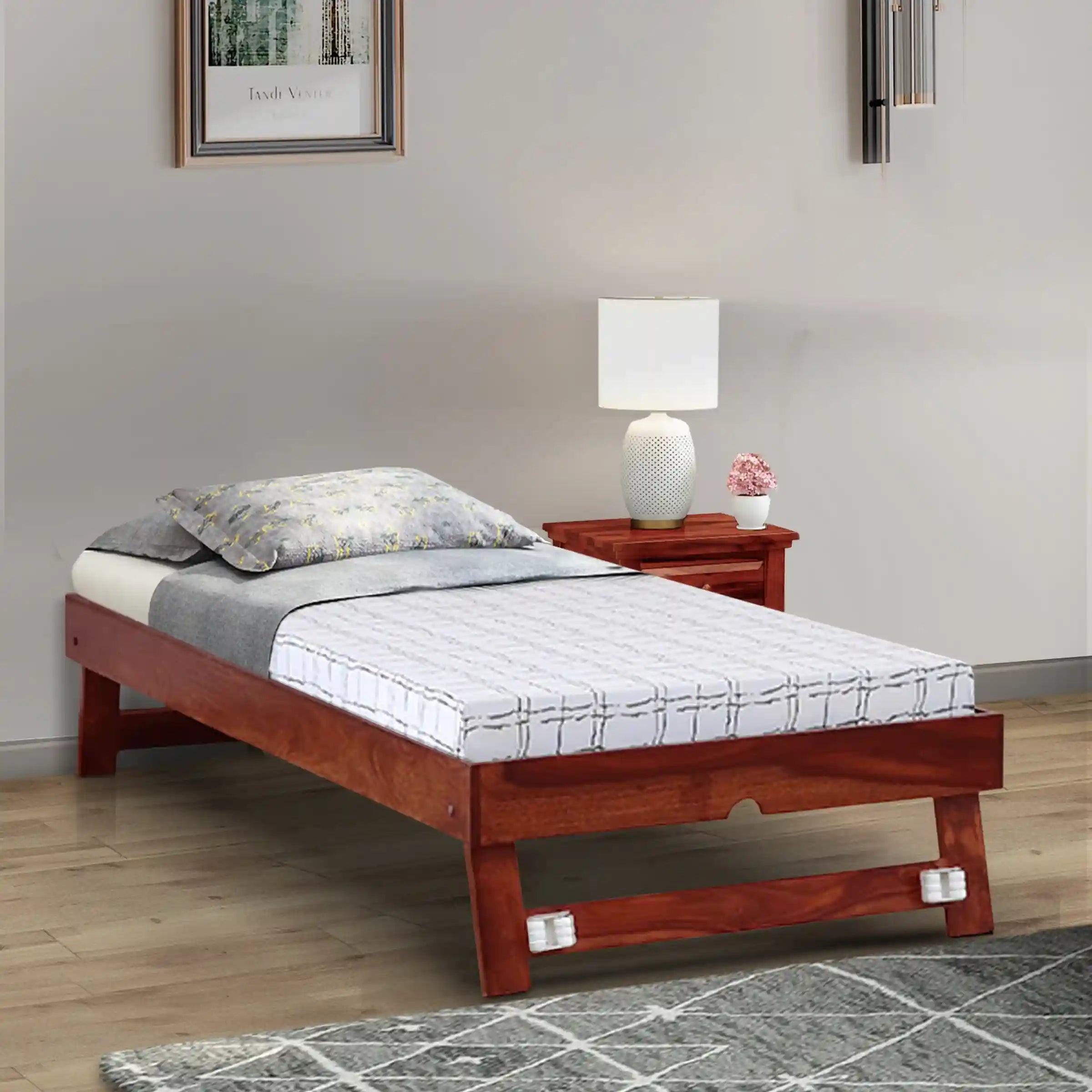 Divyam-Sheesham-Wood-Beds-With-Trundle-honey-rajawada-furnish