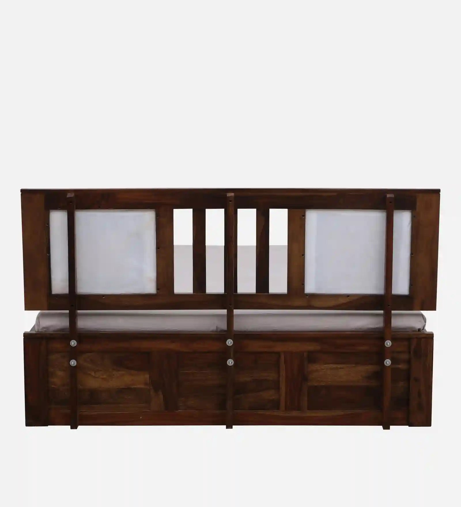 queen size bedroom bed with box storage sheesham wood india