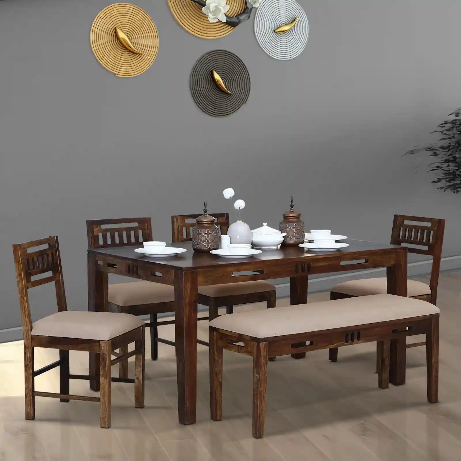 Jenine-Sheesham-Wood-6-Seater-Dining-Table-with-Bench-teak-rajawada-furnish