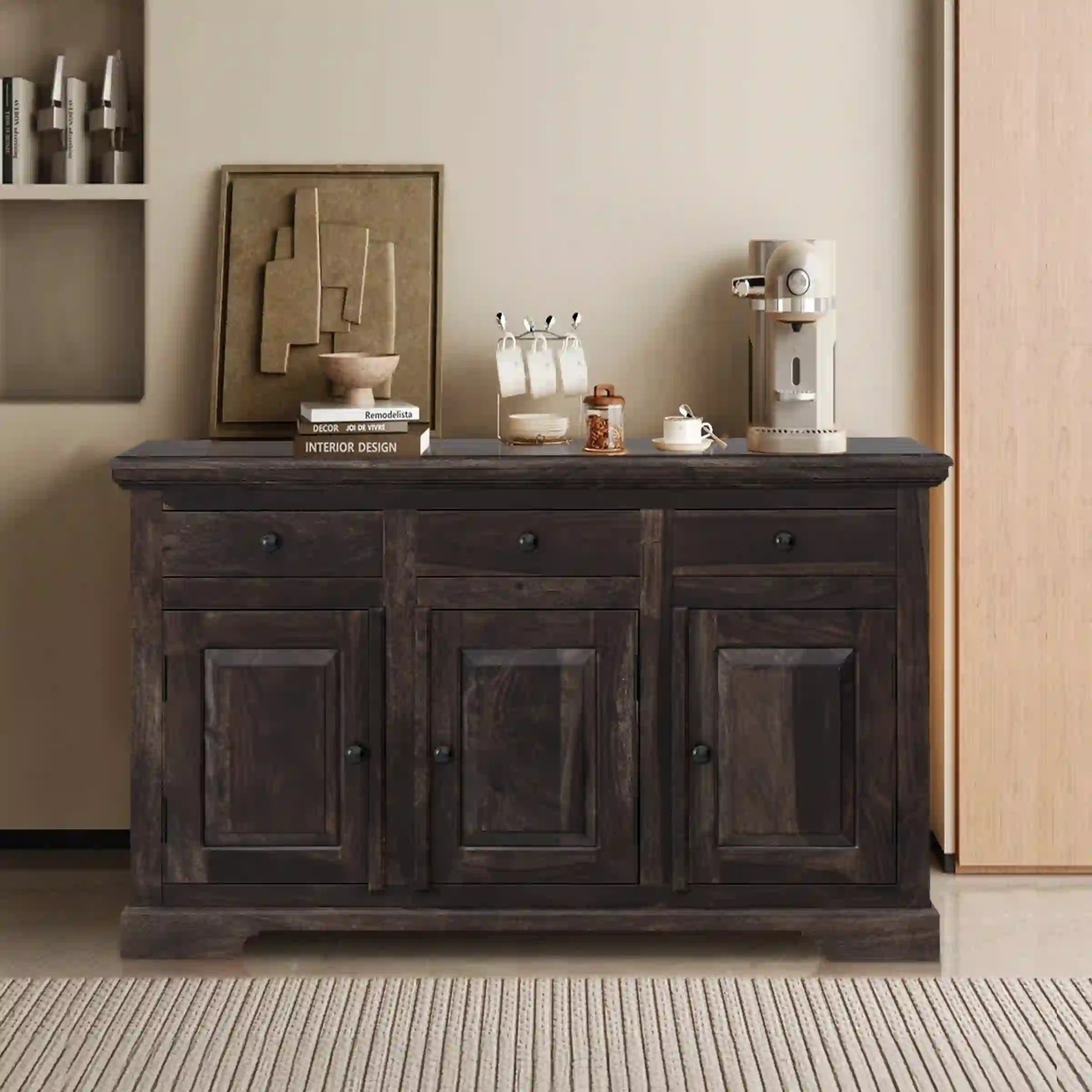 Kanishka-Solid-Sheesham-Wood-Sideboard-2-Door-walnut-rajawada-furnish
