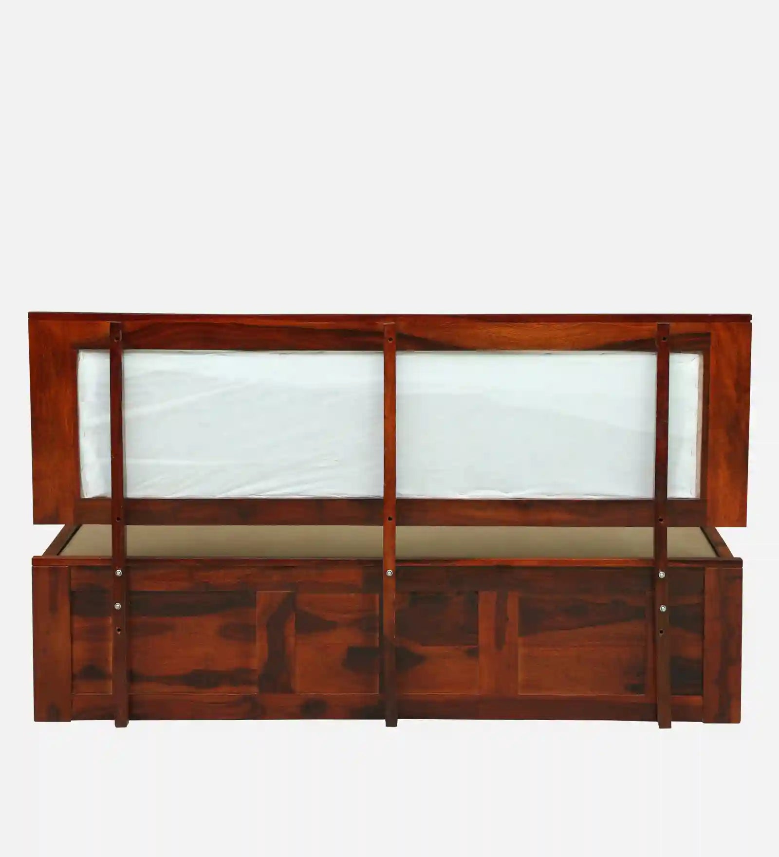 modern queen size bed box storage sheesham wood india