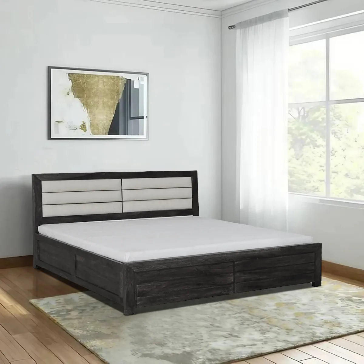 Moscow-Sheesham-Wood-Hydraulic-Storage-Beds-walnut-rajawada-furnish