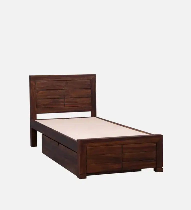 Moscow-Sheesham-Wood-Single-Beds-With-Drawer-by-rajwada-export