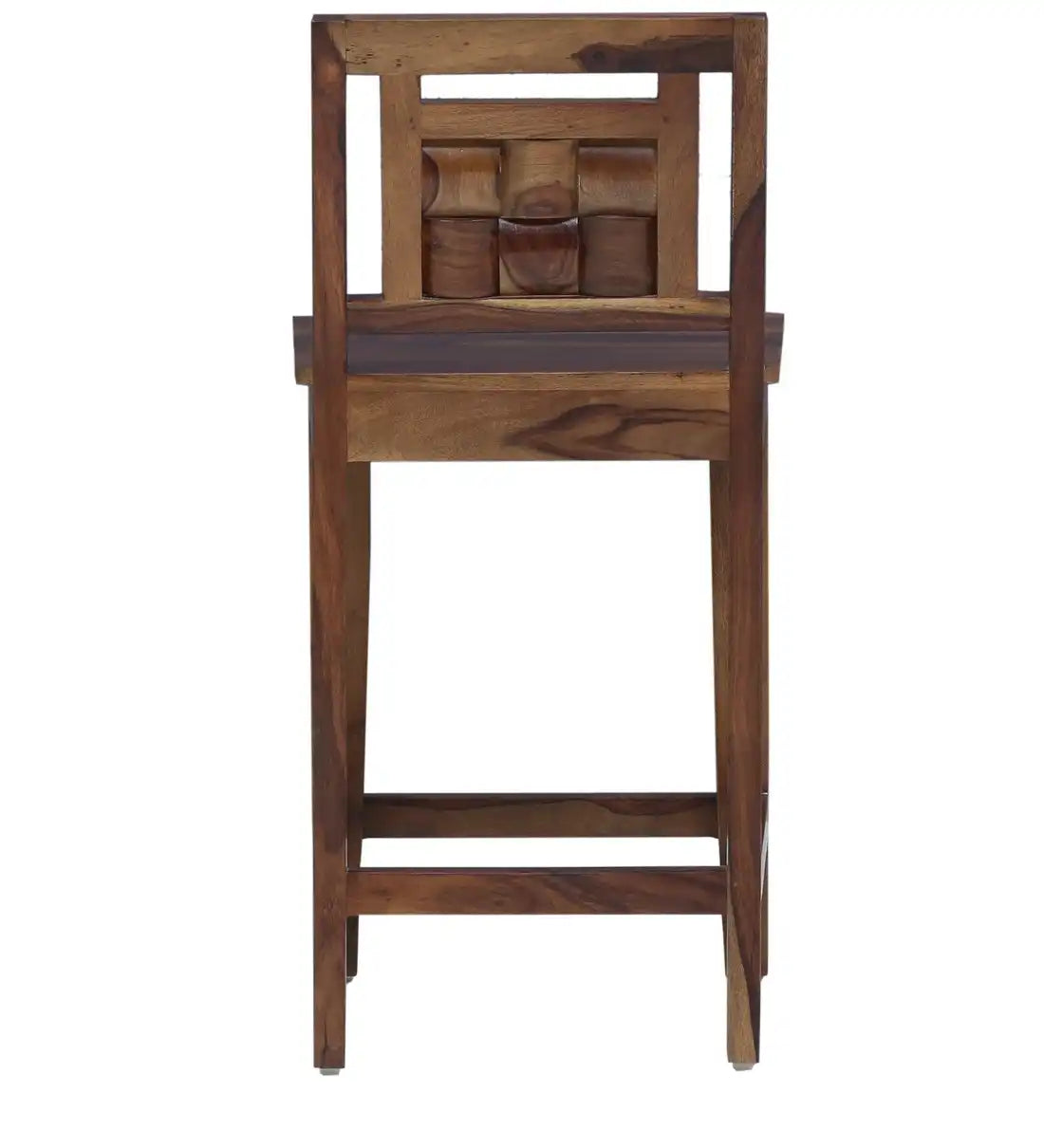 Niware Solid Sheesham Wood Bar Chairs