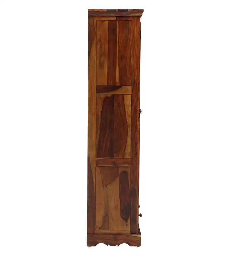 Niware Solid Sheesham Wood Wardrobe