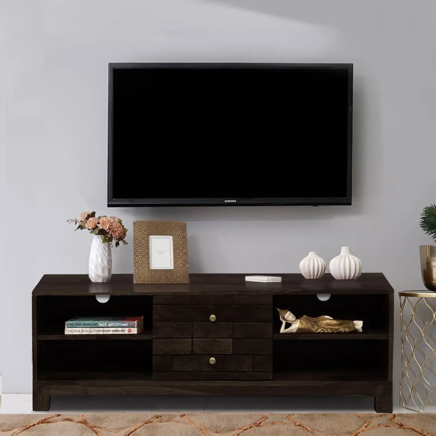 Rudra-Solid-Wood-TV-Units-with-Two-Drawer-and-Shelf-walnut-rajawada-furnish