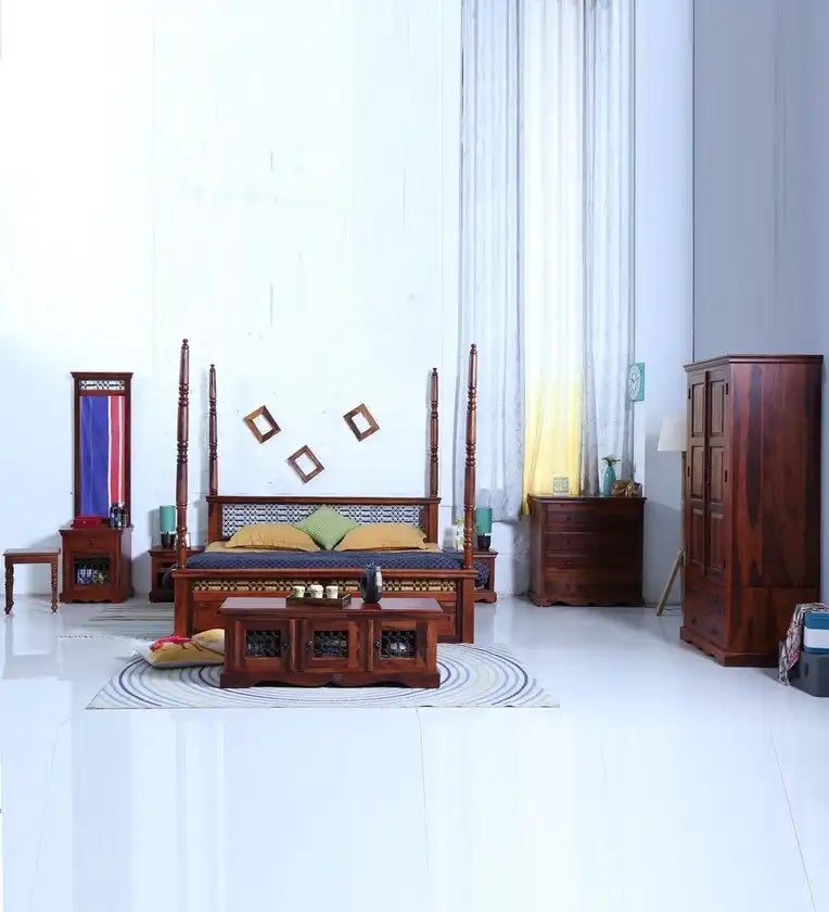 Saffron-Traditional-Solid-Wood-Chest-Of-Drawer-by-rajwada-furnish