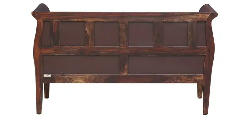 Aavni wooden 2 seater sofa solid sheesham lounge seating design