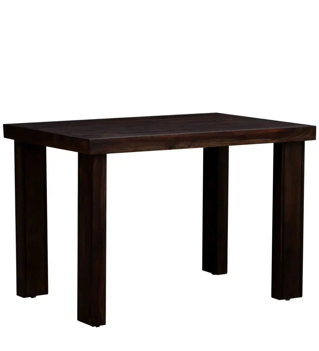 Acro sheesham wood four seater dining table set honey finish elegant home furniture