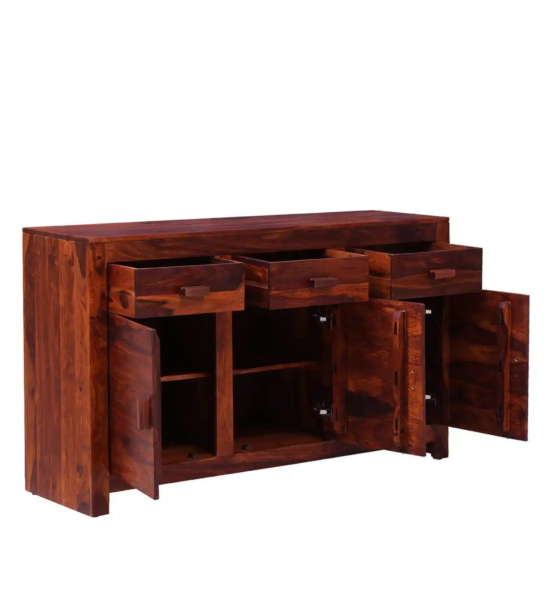 Acro sideboard with drawers sheesham solid wood storage design