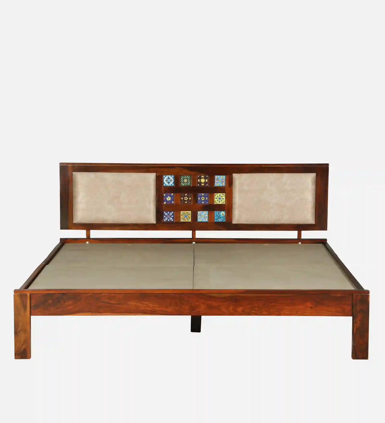 Anamika solid wood bed sheesham modern bedroom style