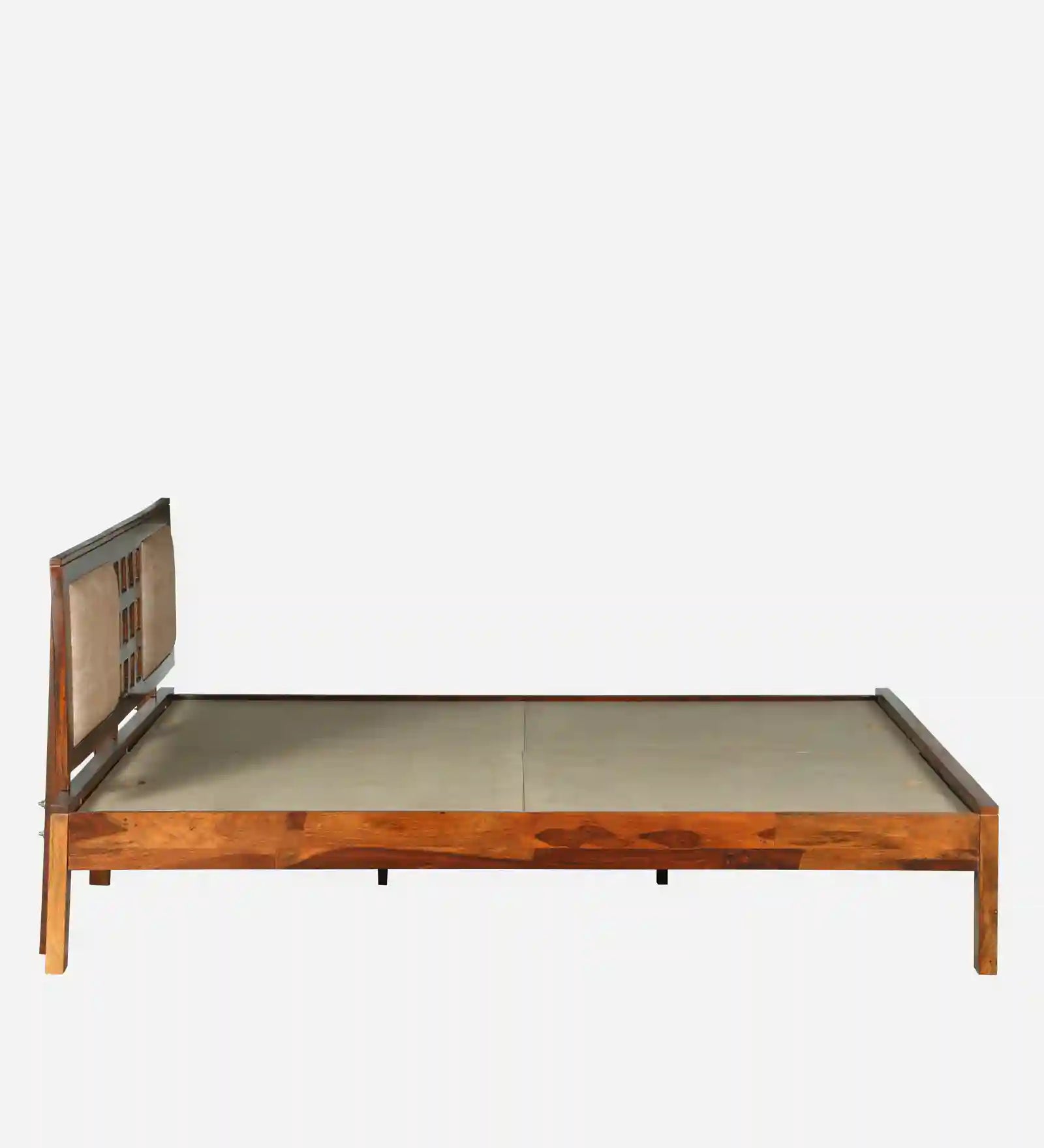 Anamika wooden queen bed solid wood durable structure