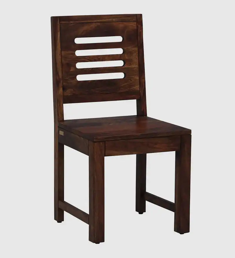 Best solid wood dining chair set Saho sheesham available online in India