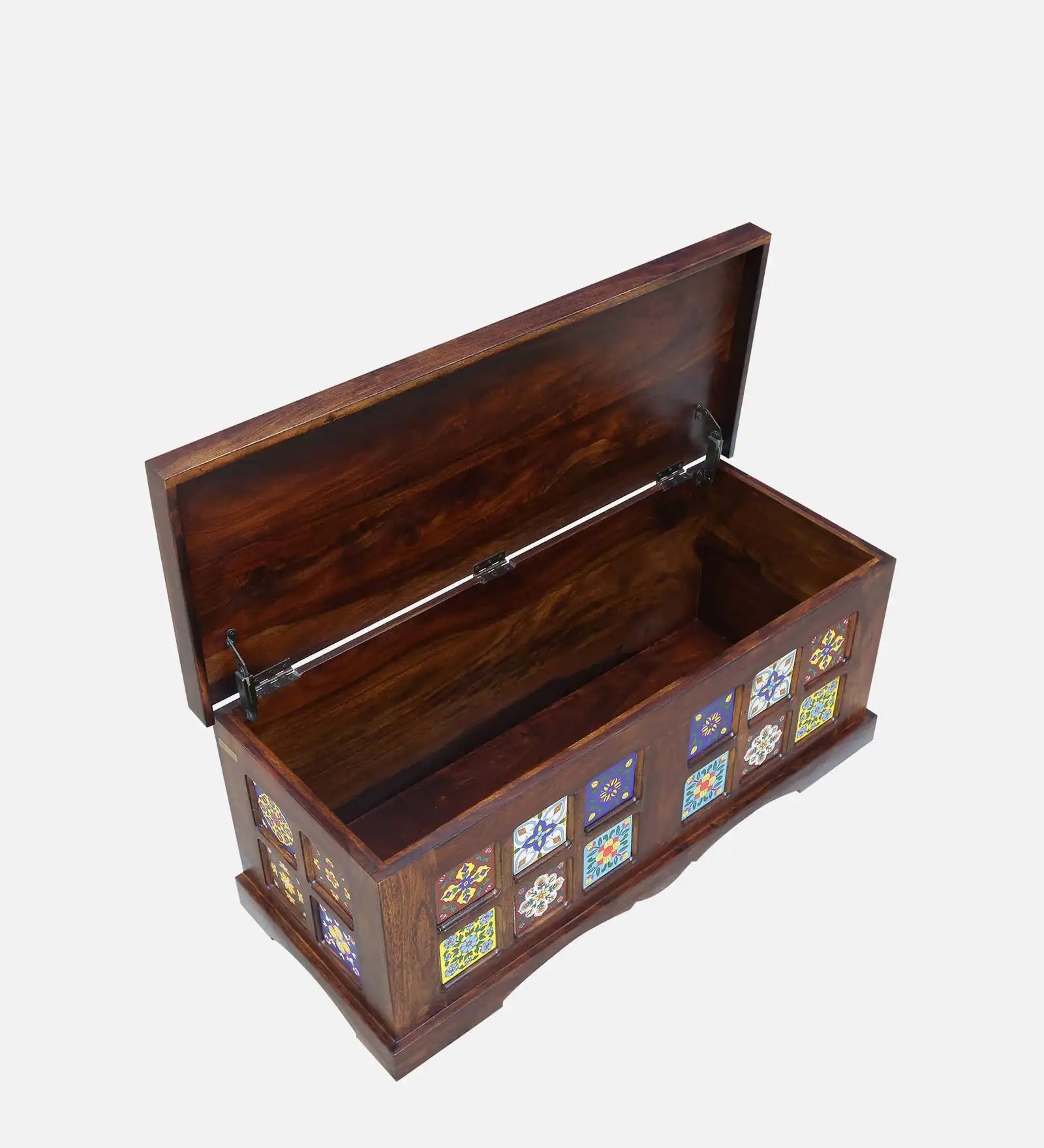 Classic Anamika sheesham storage chest linen trunk home organ