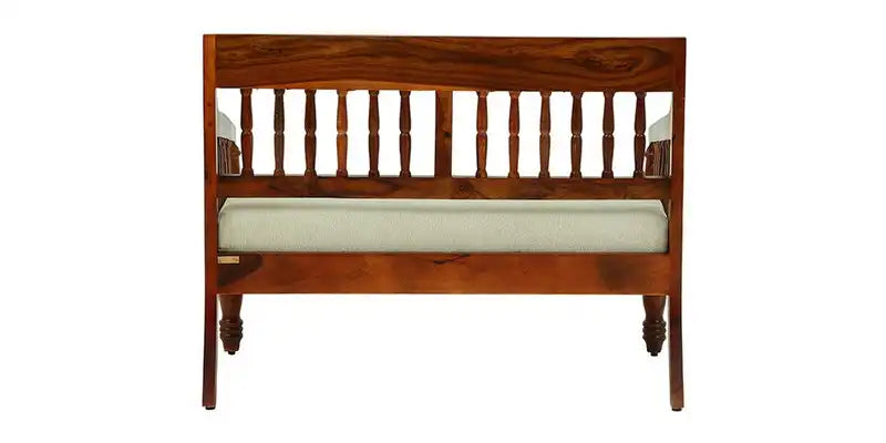 Classic Devanti sheesham wood sofa 2 seater carved design home seating