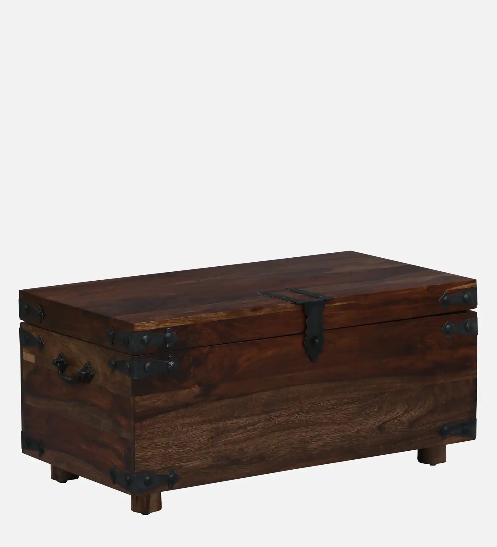 Classic Samrita wooden sandook style storage box solid wood design
