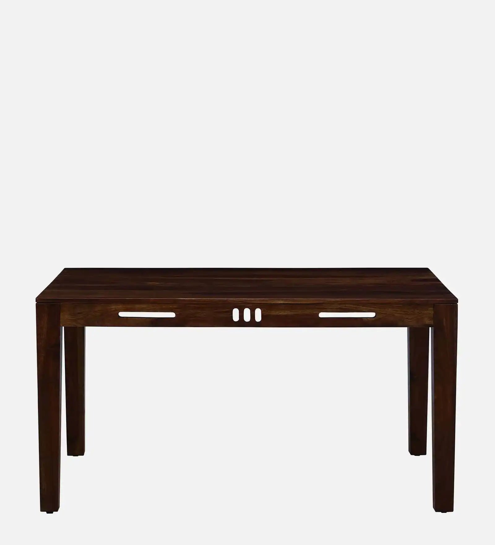 Classic solid wood six-seater dining table set Jenine traditional design for elegant interiors