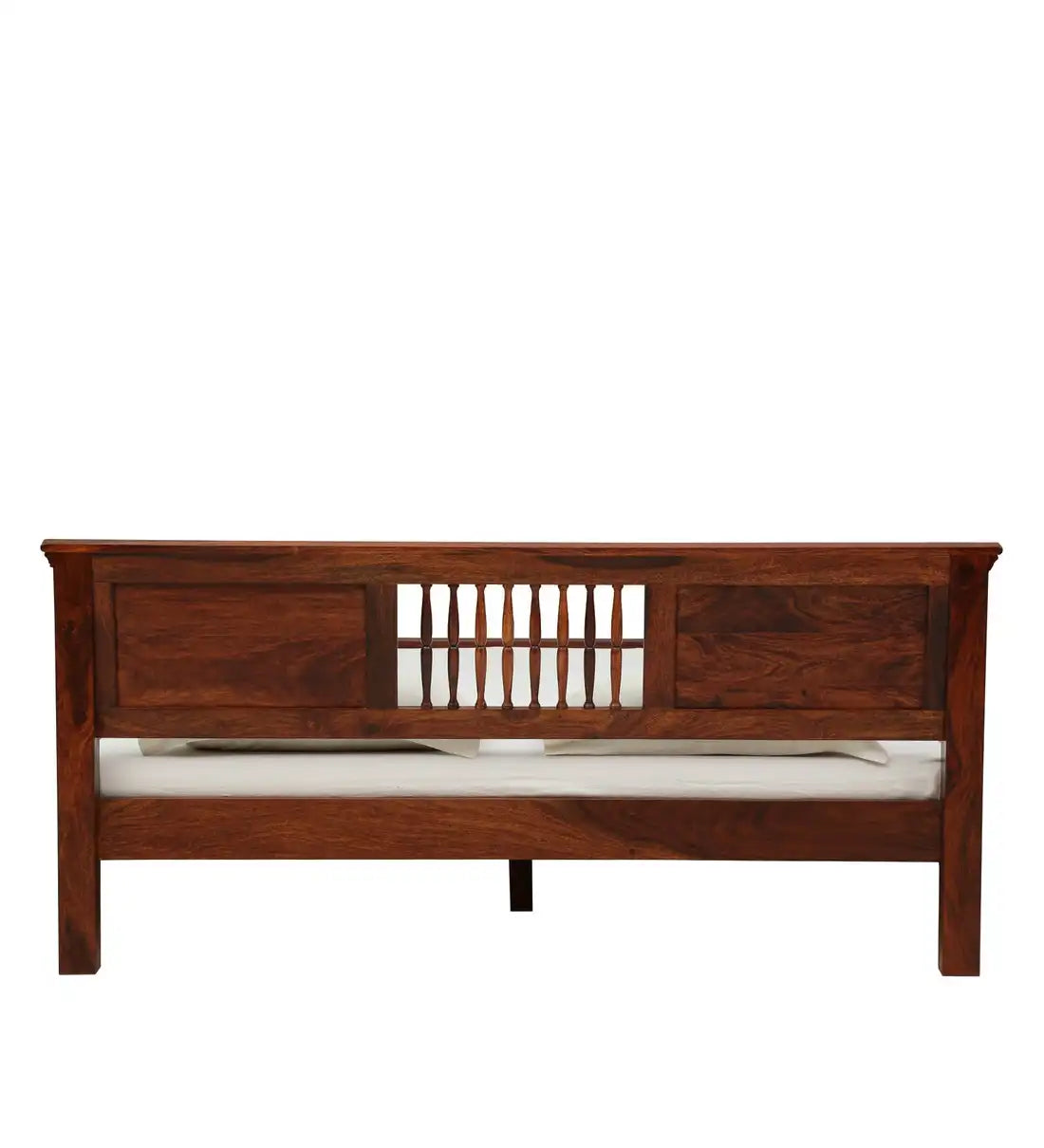 Devanti wooden king bed sheesham wood classic look design