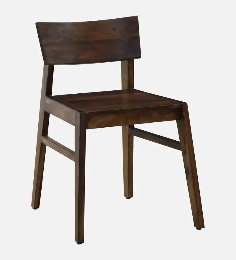 Drew wooden dining chair set made from solid sheesham wood for home dining use