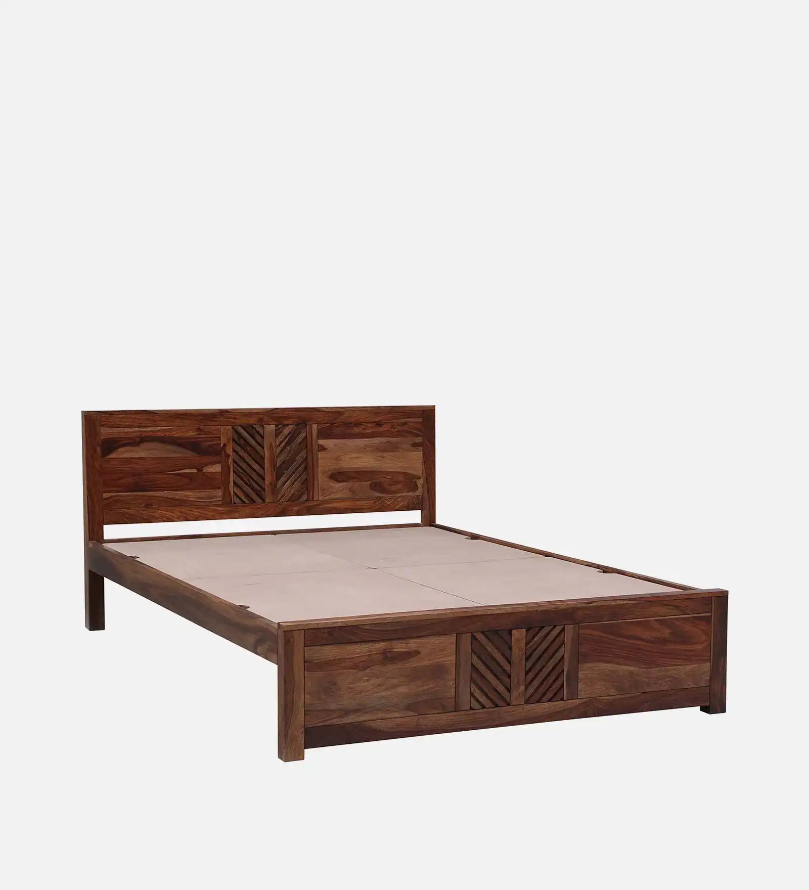 elista sheesham wood bed frame strong durable solid wood construction