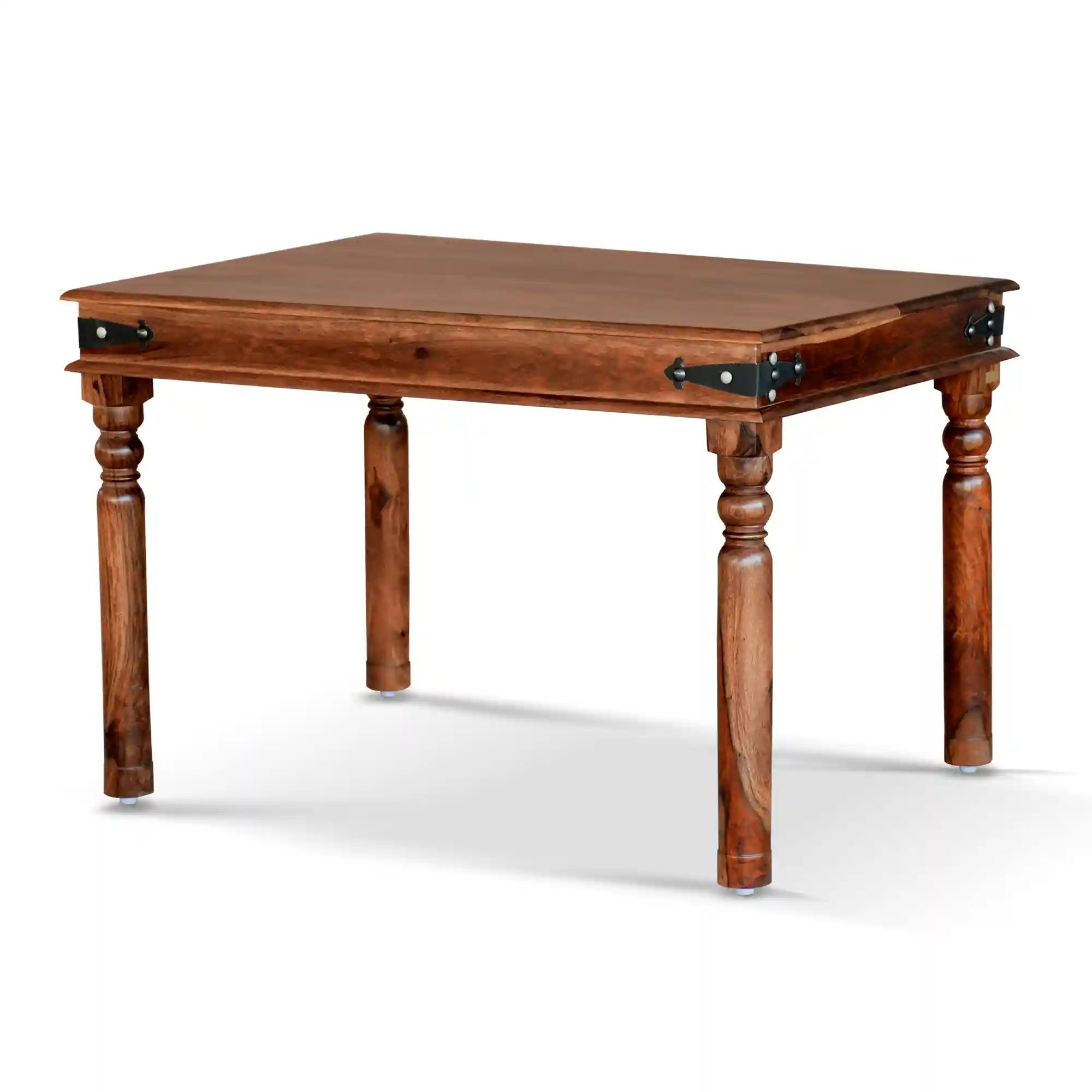 Haveli solid wood four seater dining table set ideal for small dining space