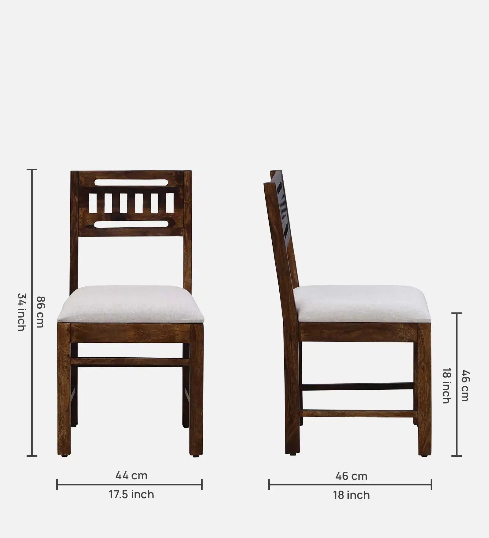 Jenine solid sheesham wood four seater dining set with chairs durable stylish seating