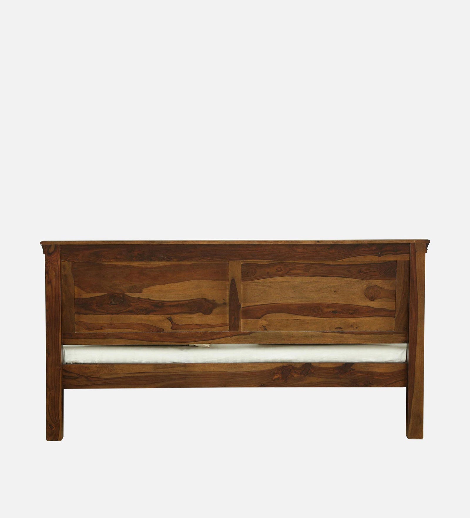 kanishka solid wood bed teak finish premium wooden bed modern bedroom furniture