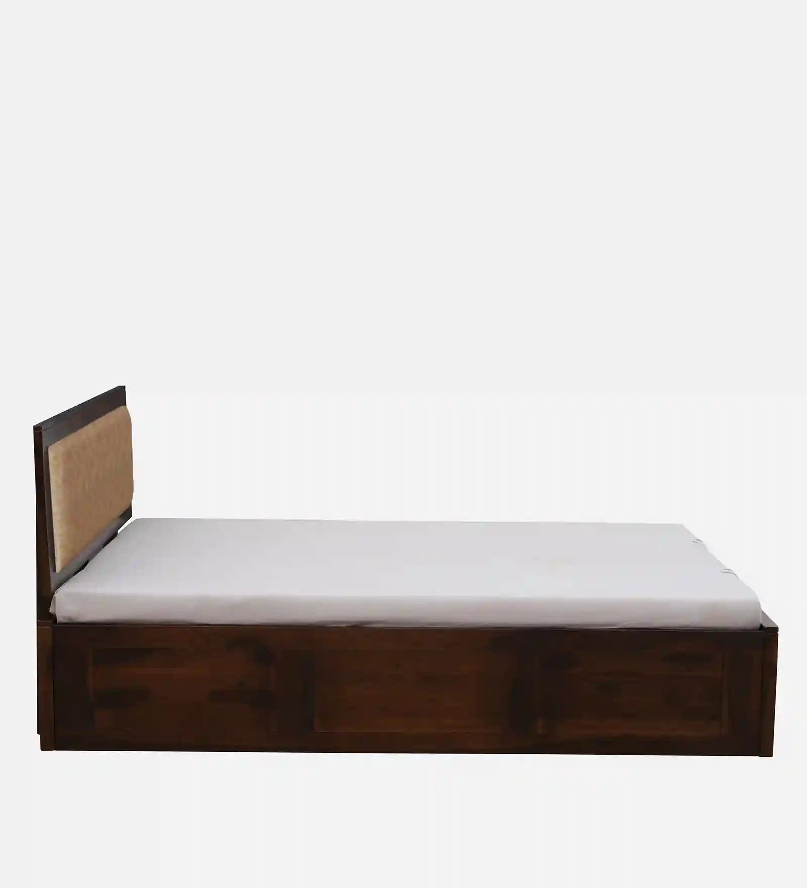 Kashtha solid sheesham wood king size bed with hydraulic storage India