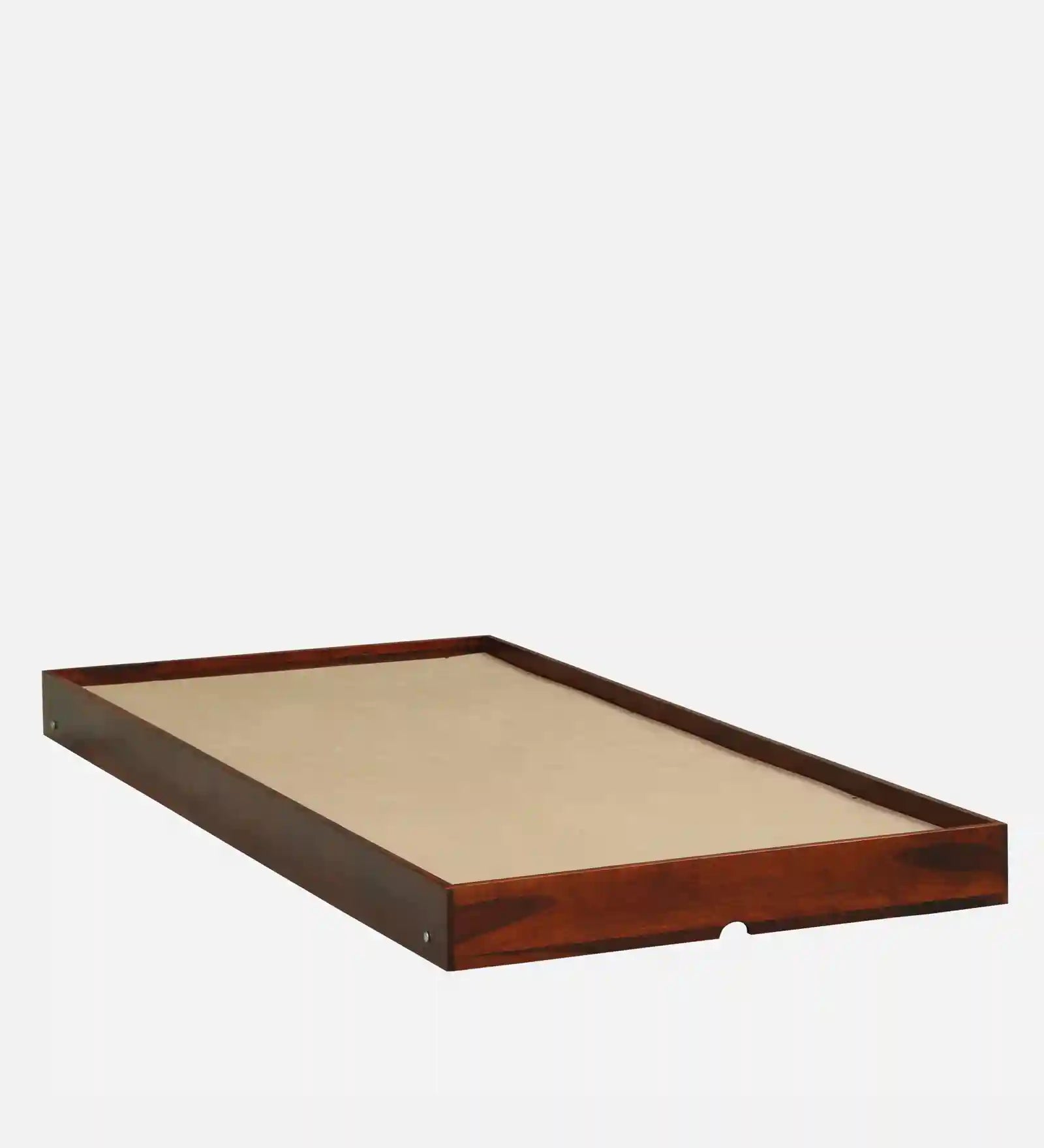 Kashtha wooden single cot with trundle space saving guest bed India