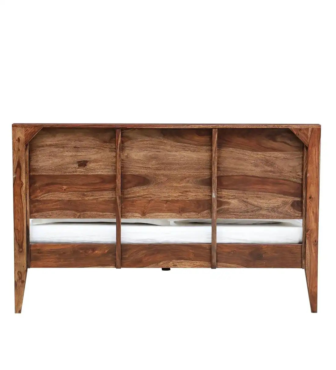 Kim solid wood bed sheesham modern bedroom style