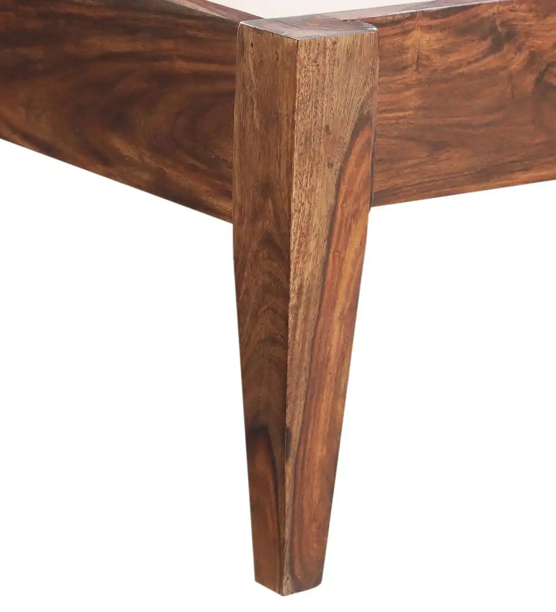 Kim wooden king bed solid wood durable structure