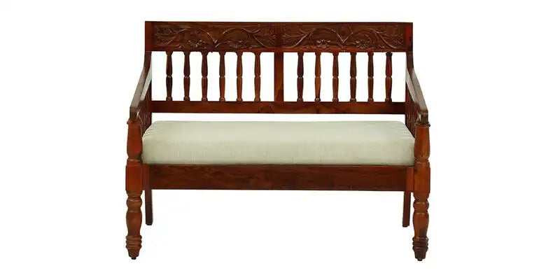 Luxury Devanti wooden sofa solid sheesham 2 seater traditional look