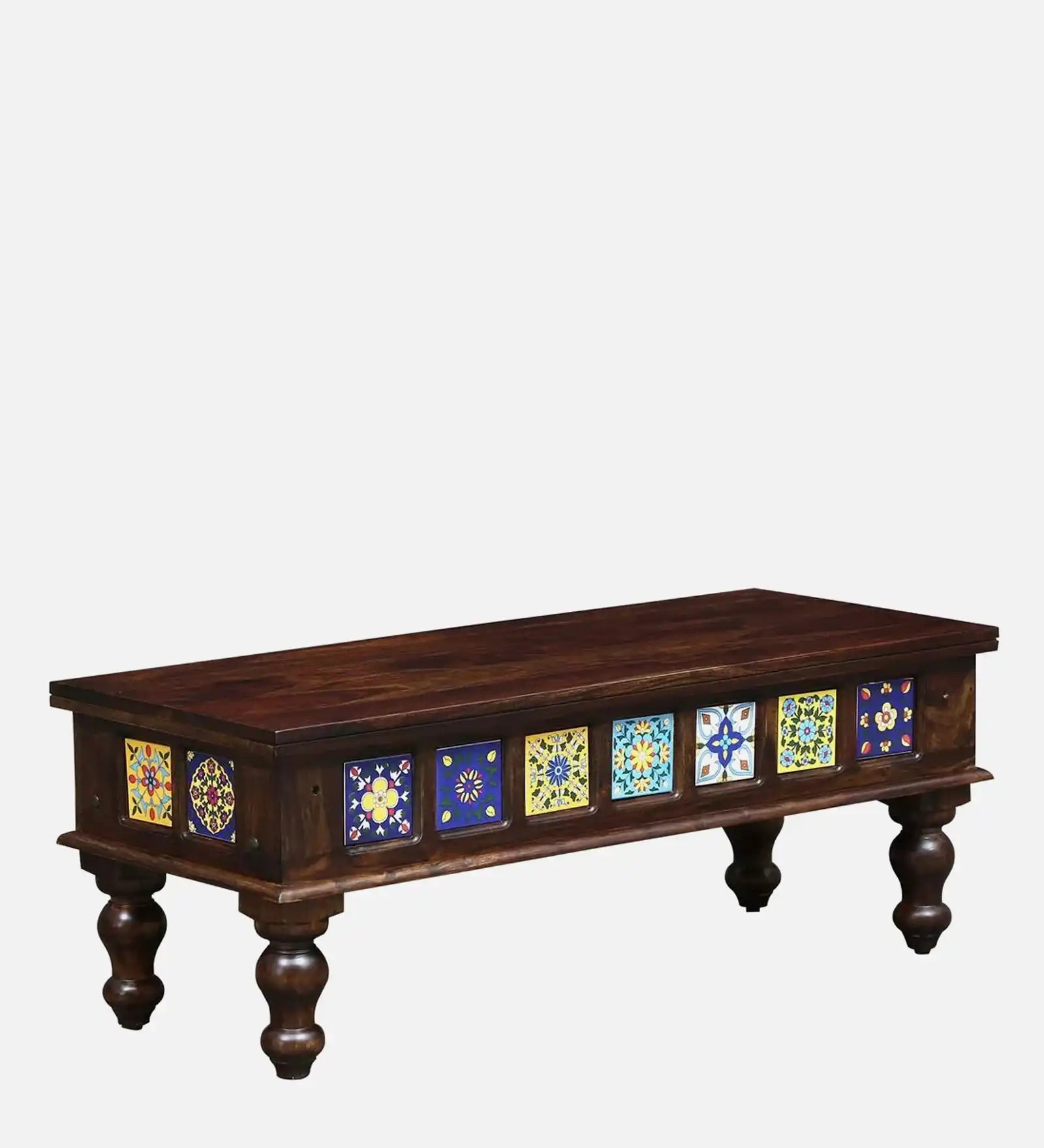 Modern Indian rosewood six-seater dining table set solid wood for stylish home interiors