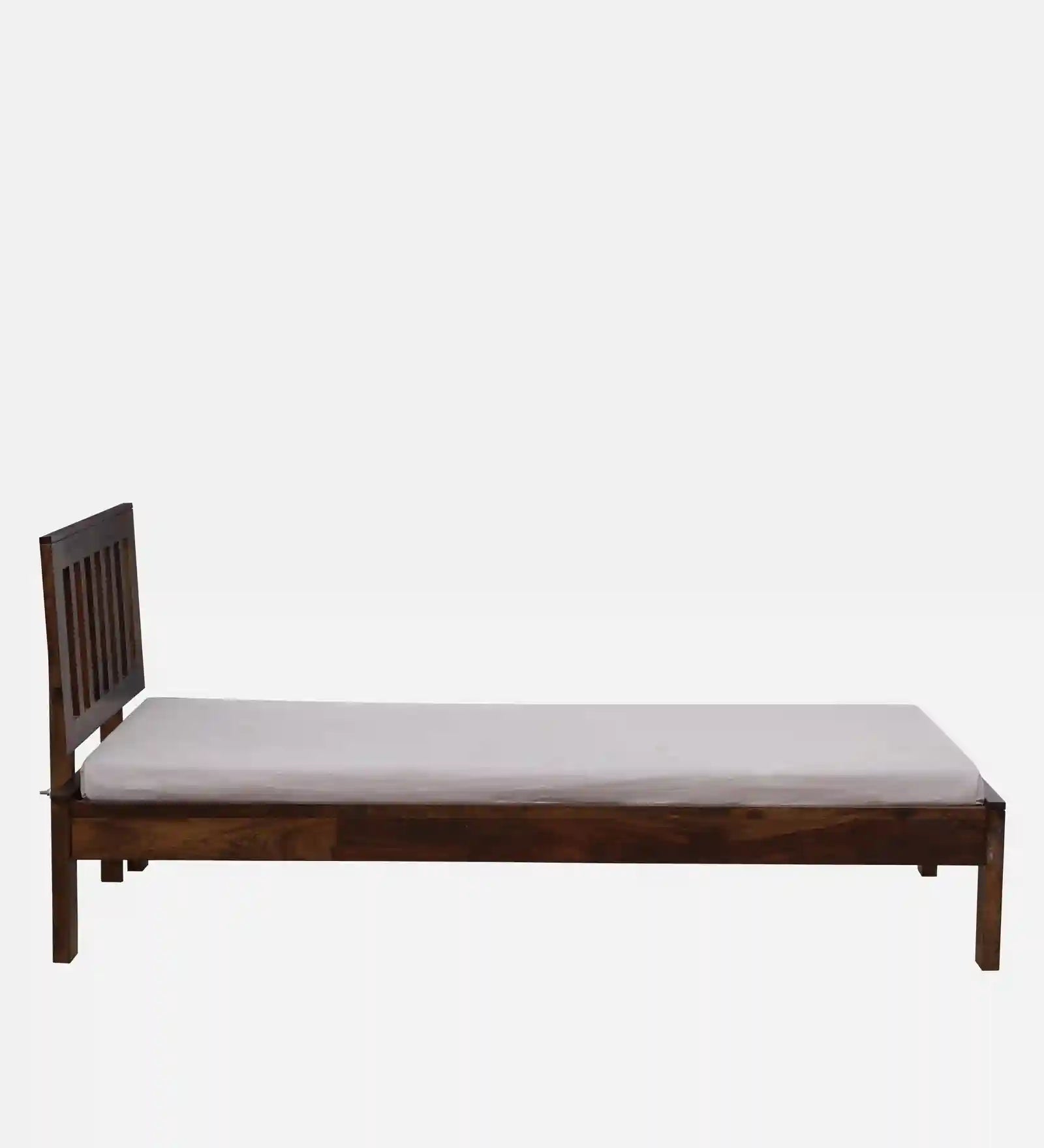 Modern sheesham wood single bed Vriksha durable bed design India