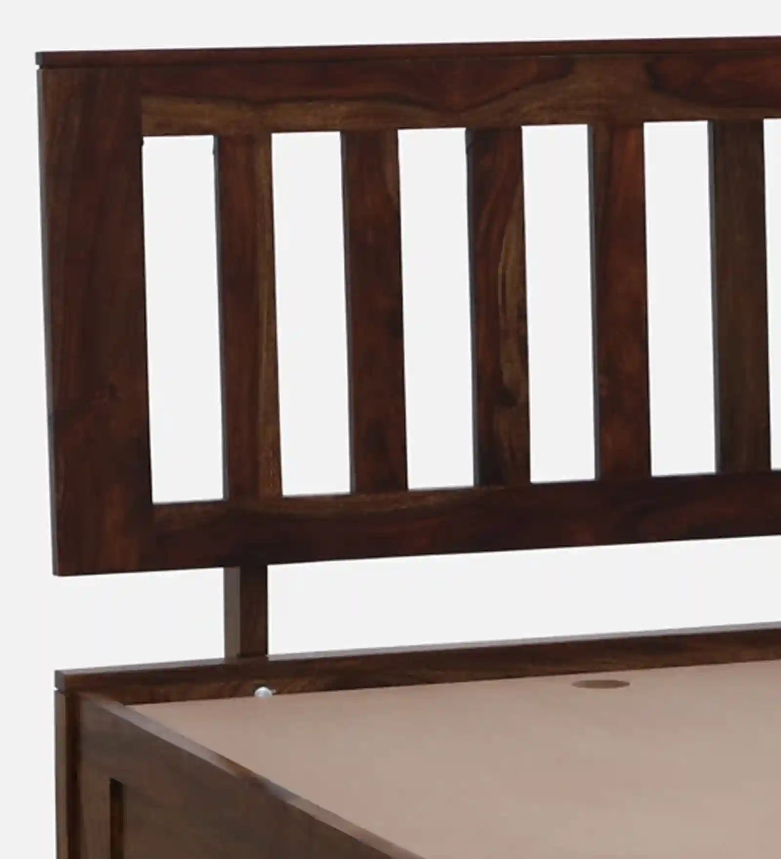 Modern solid wood single bed storage Vriksha bedroom bed India