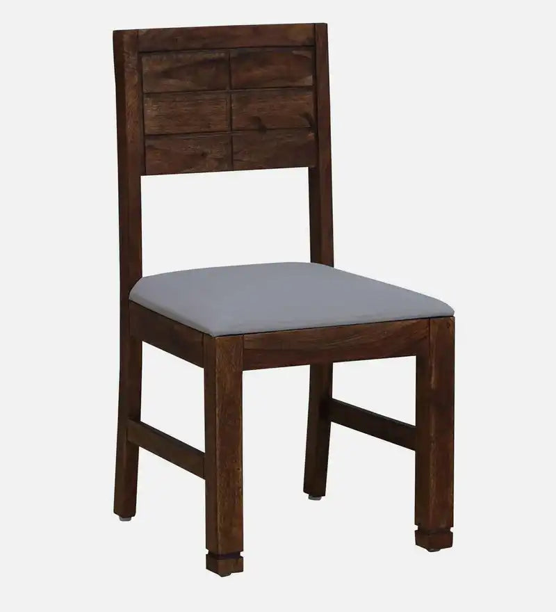 Moscow sheesham wood cushioned dining chair set for modern home interiors