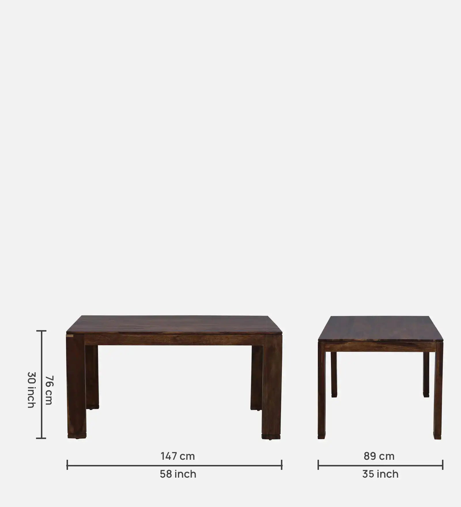 Moscow six-seater dining table set solid wood luxury design for modern interiors