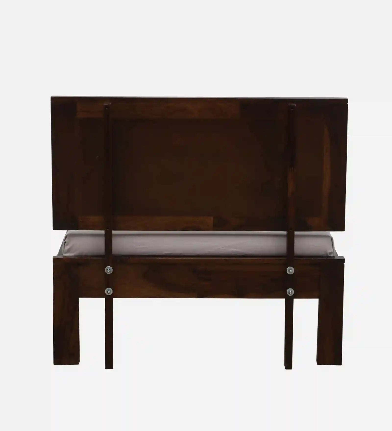 Nivasa single bed solid wood frame heavy duty wooden bed India