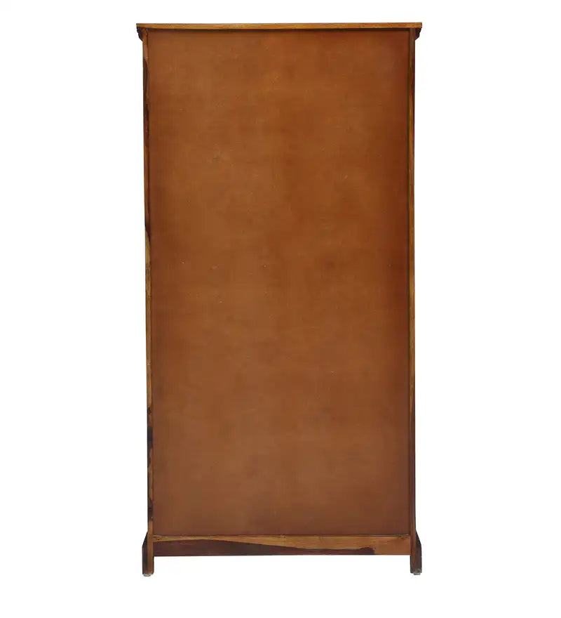 Niware solid wood wardrobe modern storage unit bedroom India