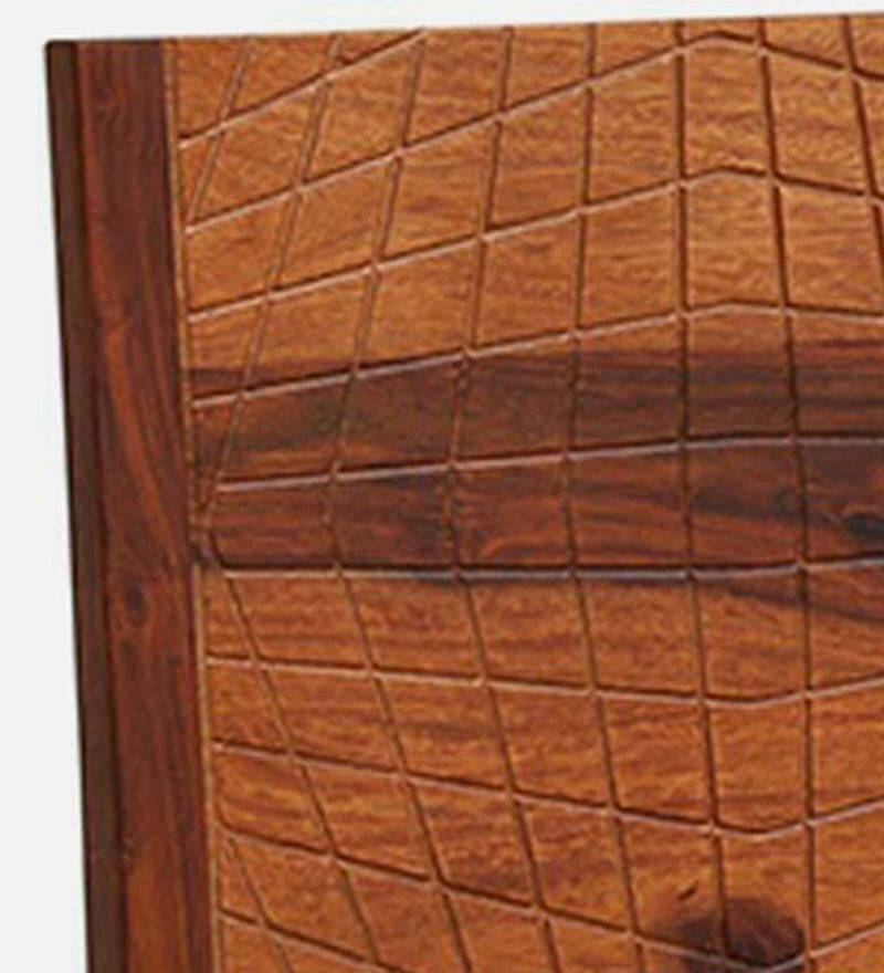 Harmonia  Solid Wood 6 Seater Dining Set In Honey Oak Finish By Rajwada