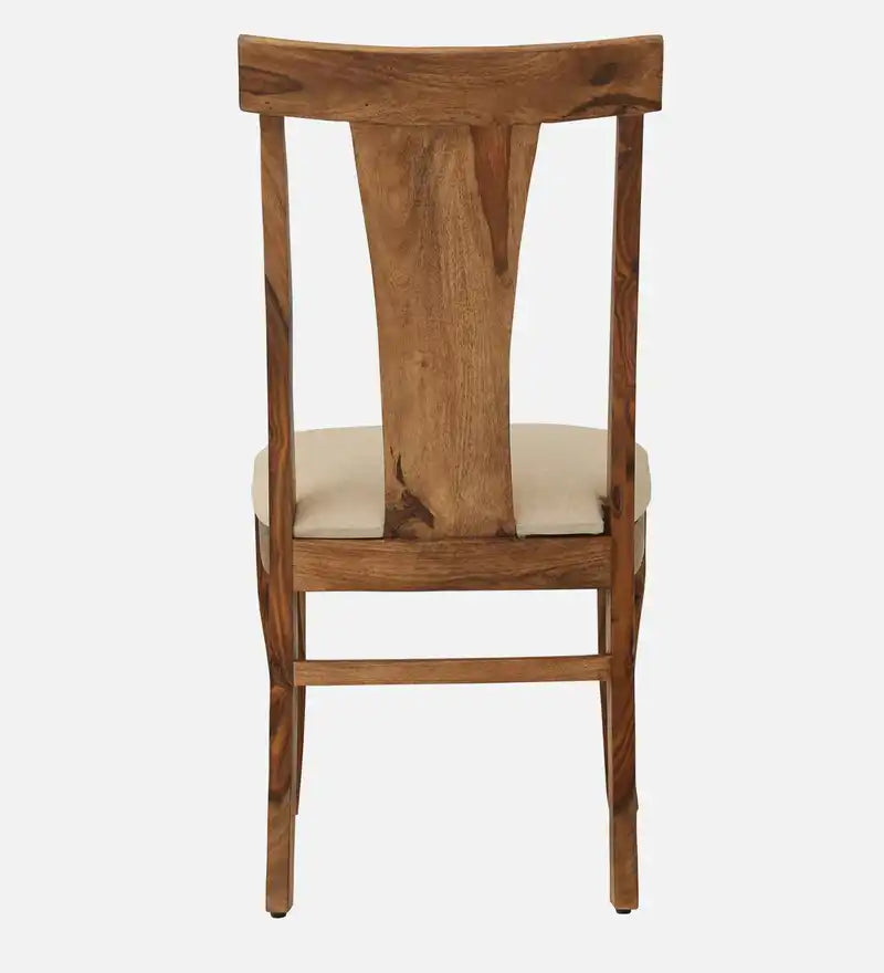 Oslo solid sheesham dining chair set modern Indian style furniture for dining space
