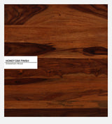 Penza Solid Wood 6 Seater Dining Set In Honey Oak Finish By Rajwada