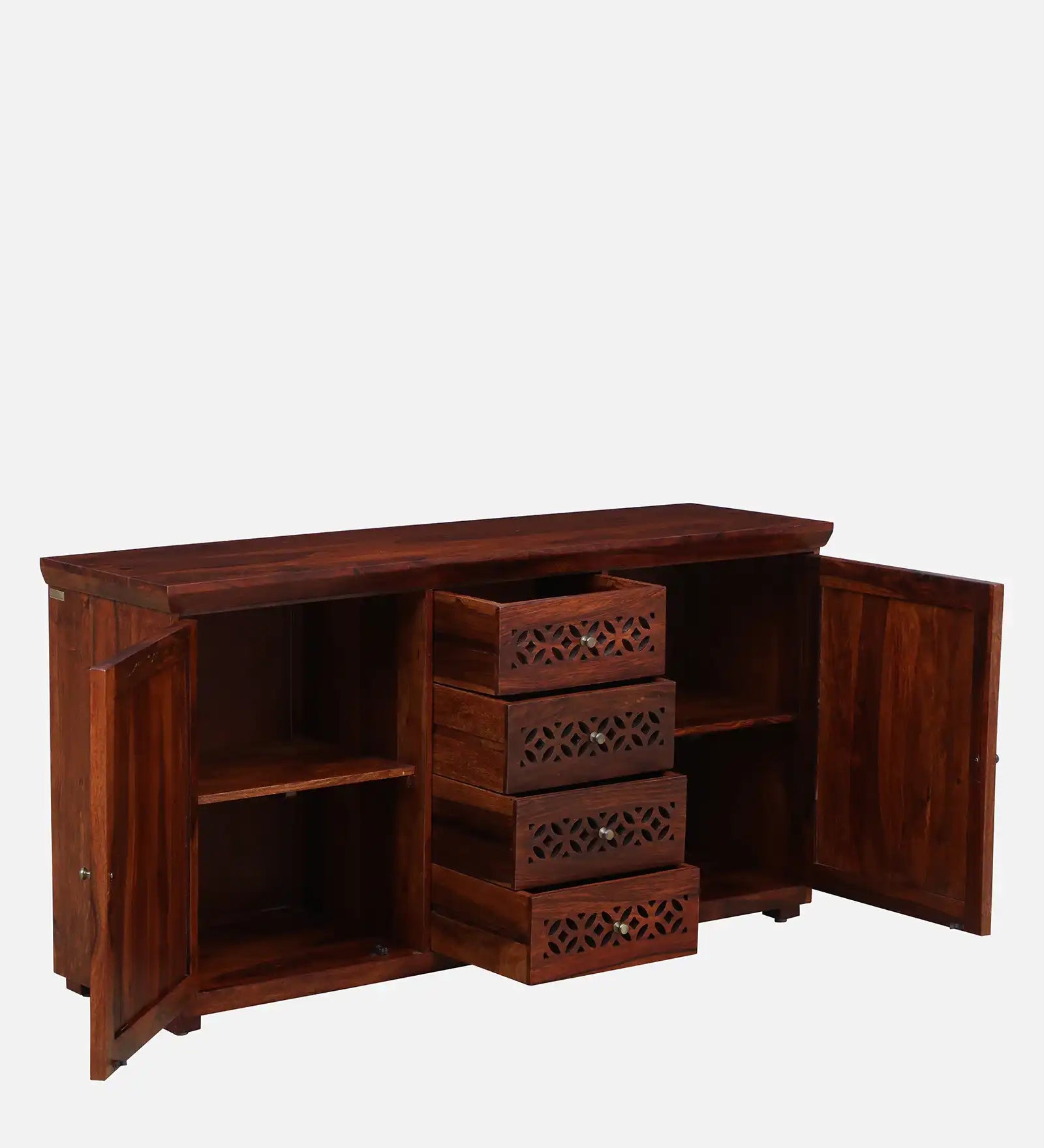 Penza wooden sideboard solid sheesham storage furniture home interior